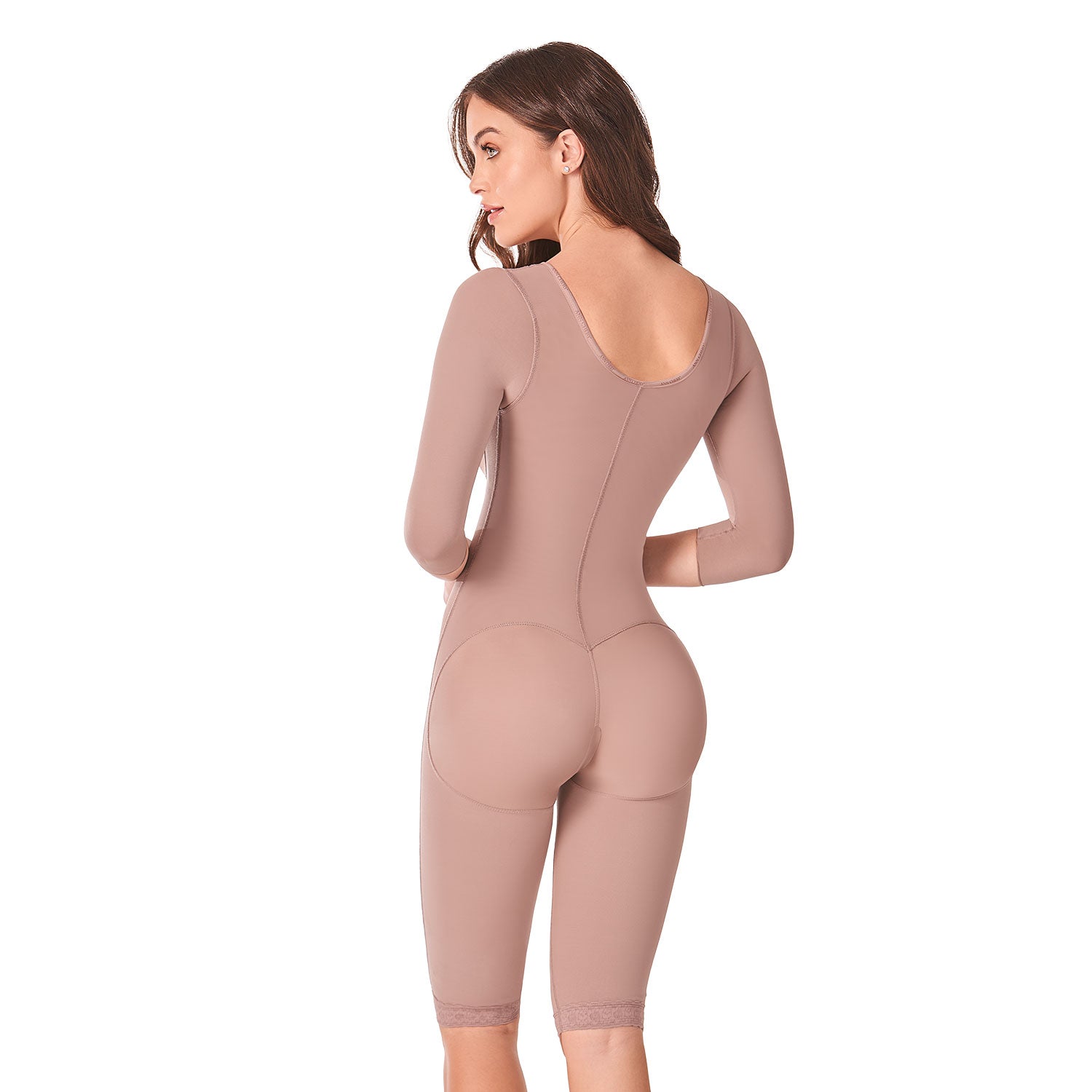 Post Surgical Knee-Length Faja Shapewear Comfort Renata for Women