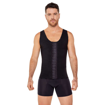 Comfort 3 Hook Vest for Men Postsurgery & Daily Wear Shapewear