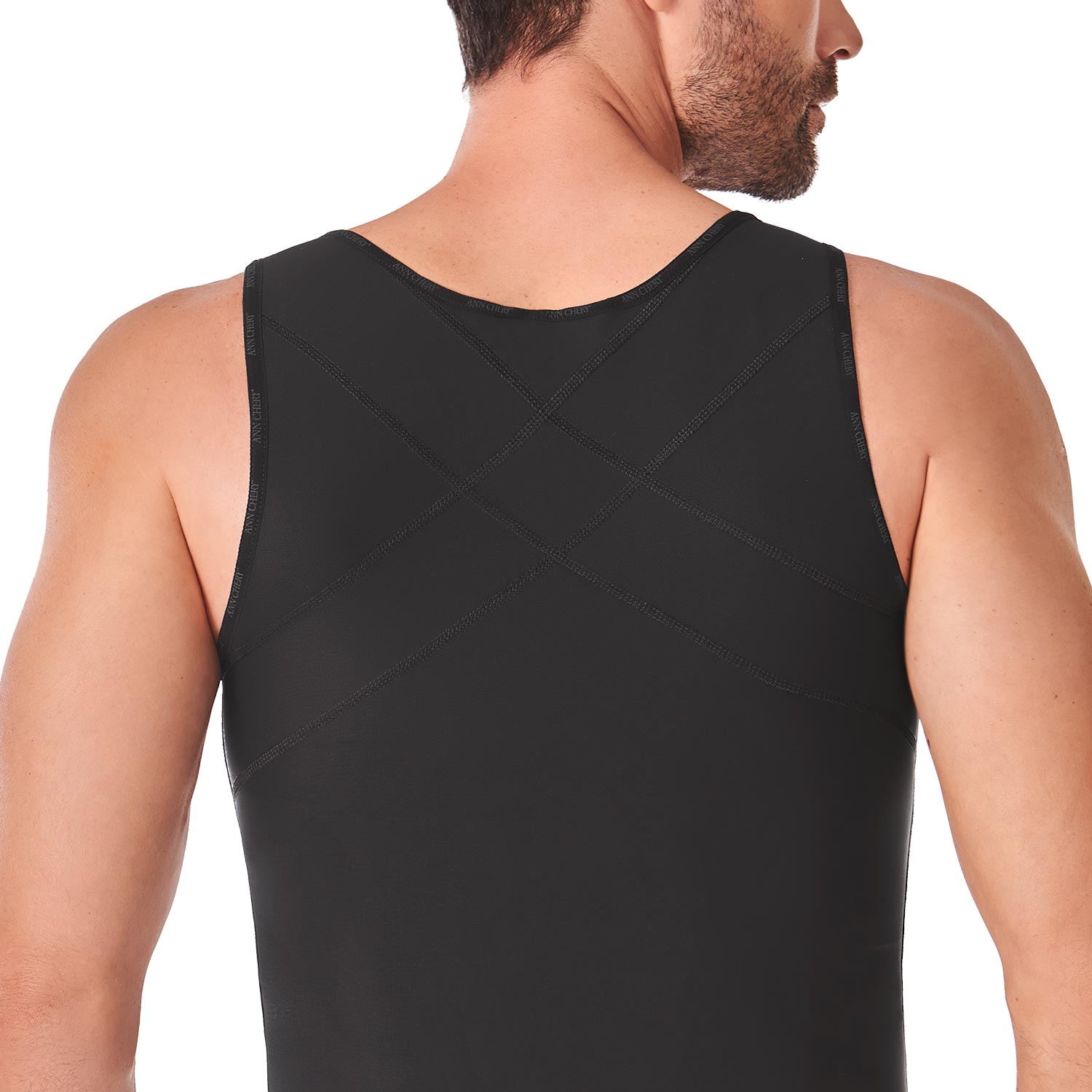 Waist Trainer Vest Zipper Powernet Chery for Men